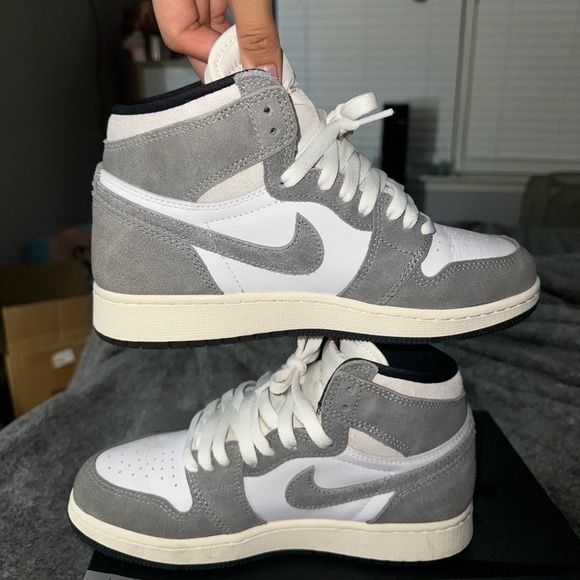 Air jordan 1 Washed black - Picture 4 of 8